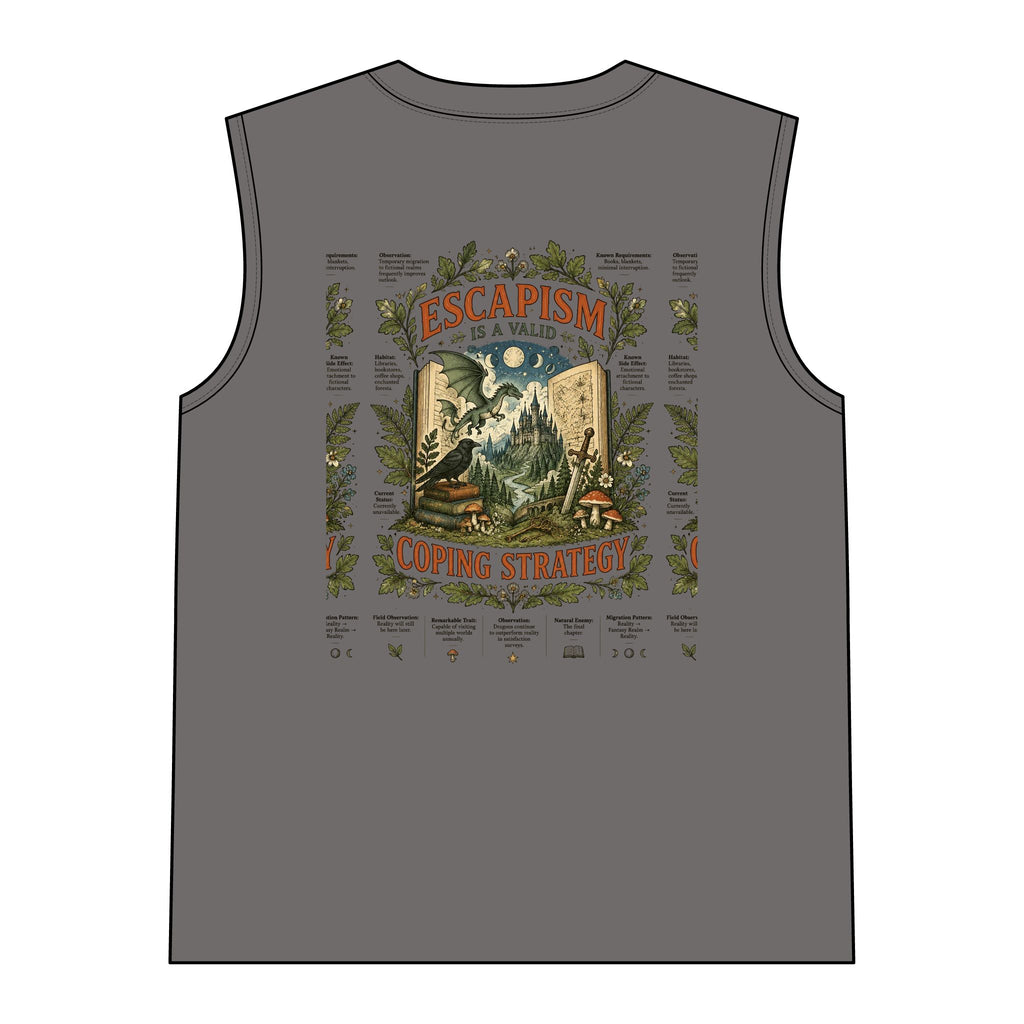 Escape Women’s Muscle Tank Top — Lightweight Tri-Blend Sleeveless Tee