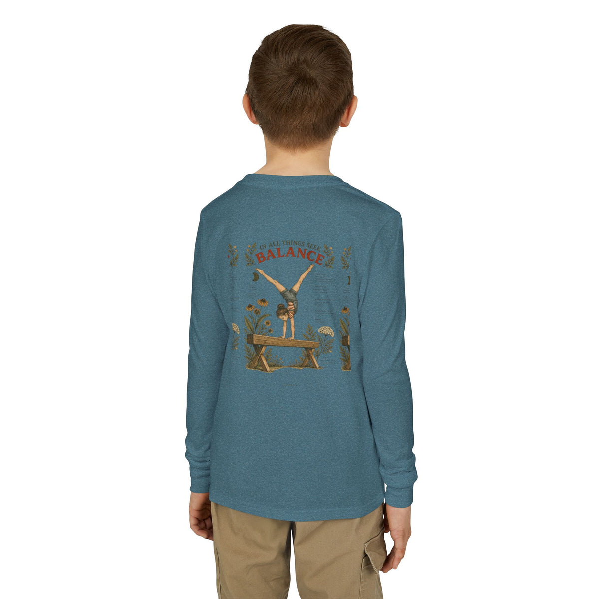 Balance Youth Jersey Long Sleeve Tee
