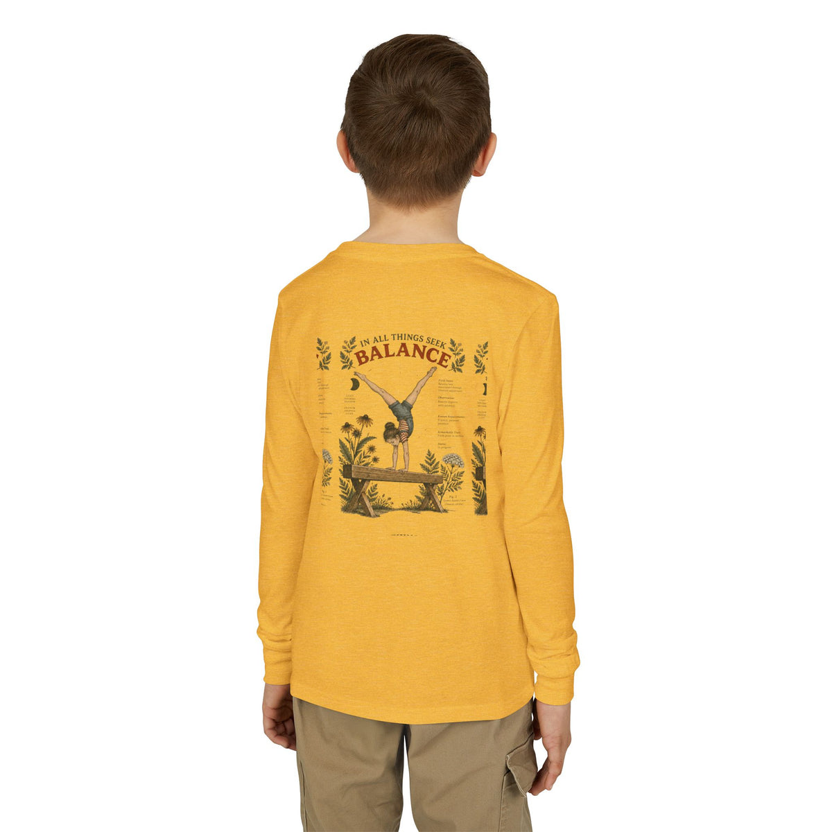 Balance Youth Jersey Long Sleeve Tee