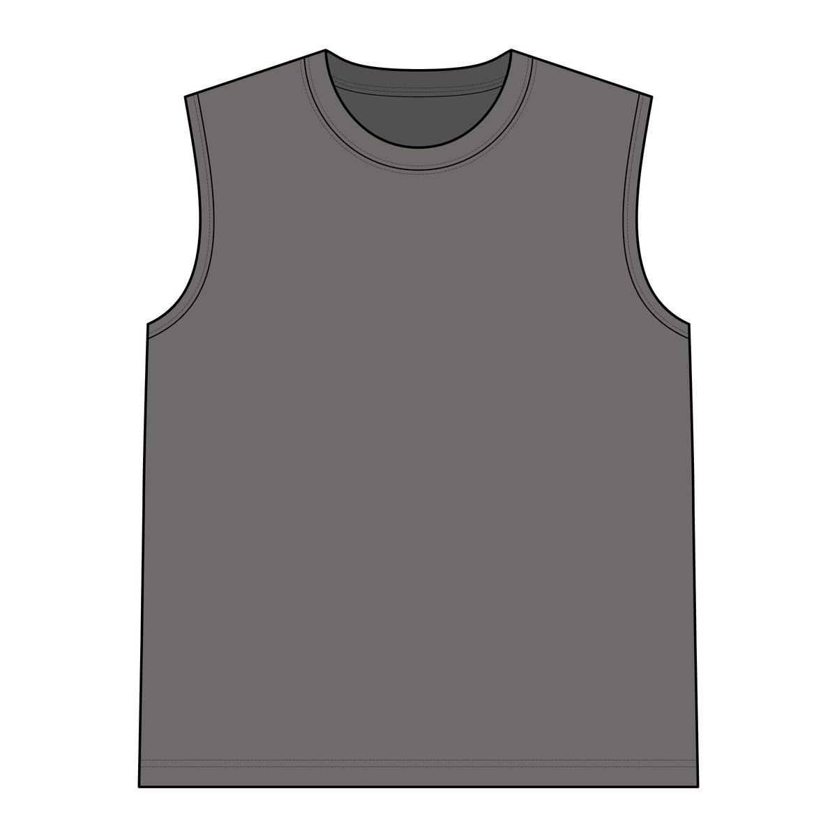 Escape Women’s Muscle Tank Top — Lightweight Tri-Blend Sleeveless Tee