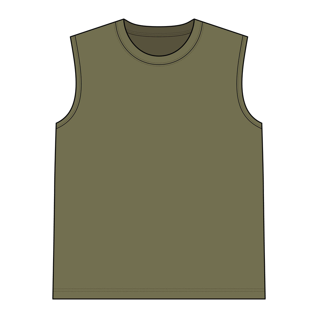 Escape Women’s Muscle Tank Top — Lightweight Tri-Blend Sleeveless Tee