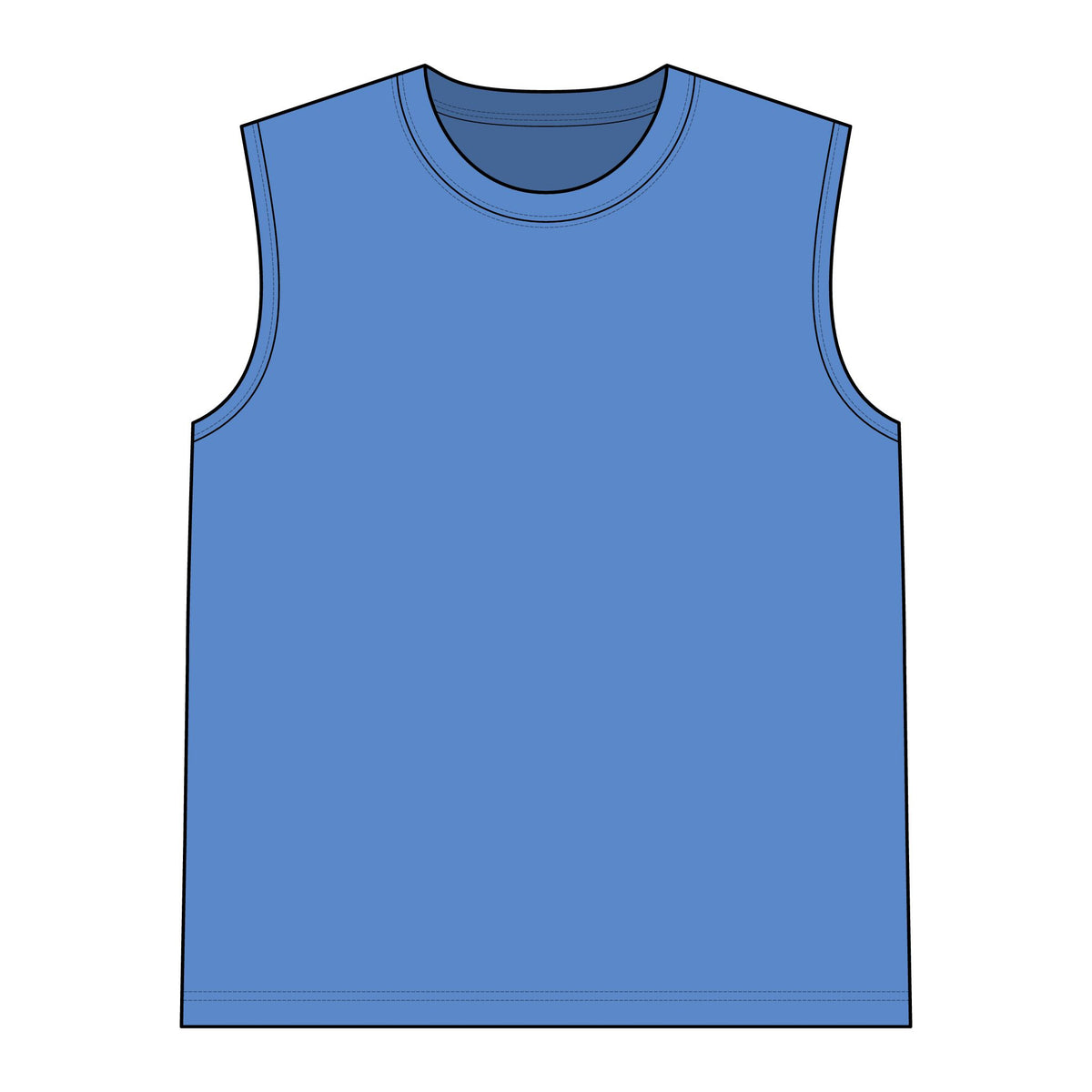 Escape Women’s Muscle Tank Top — Lightweight Tri-Blend Sleeveless Tee