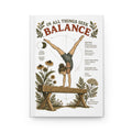 Balance Hardcover Lined Notebook