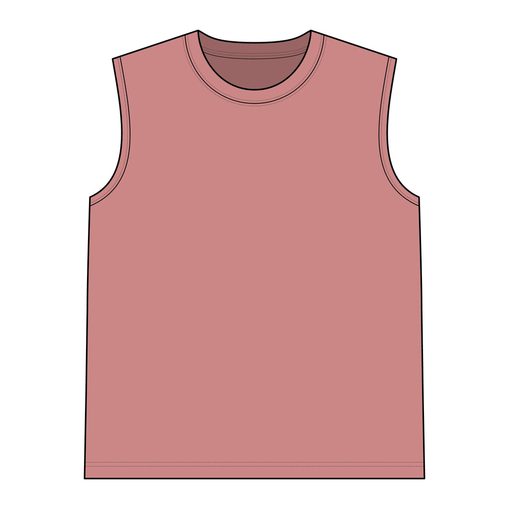 Escape Women’s Muscle Tank Top — Lightweight Tri-Blend Sleeveless Tee