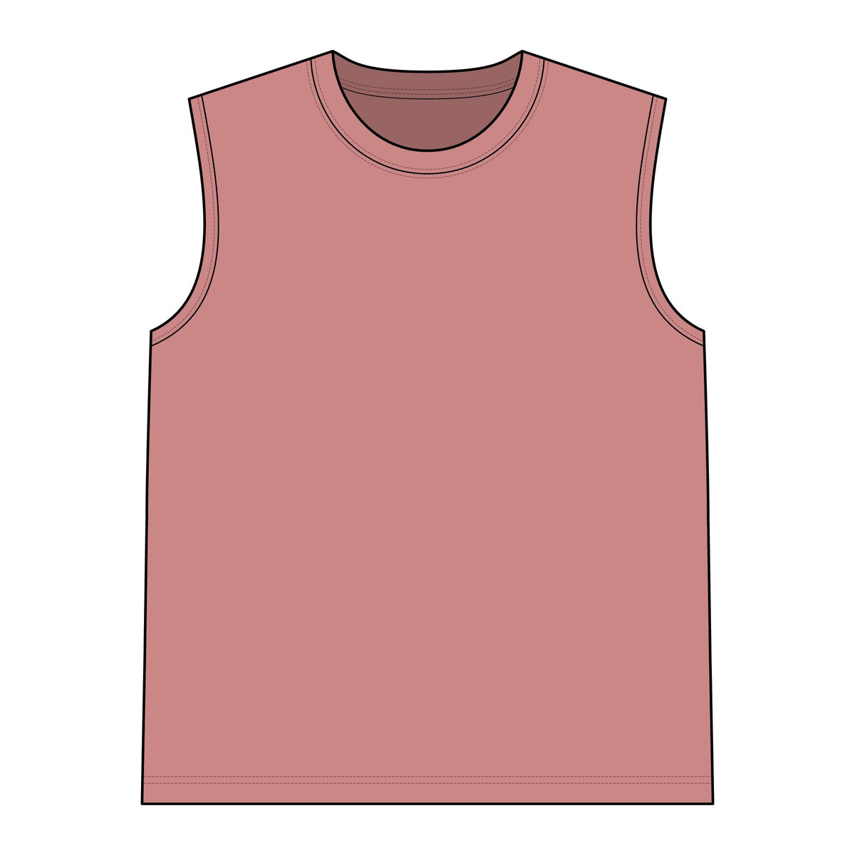 Escape Women’s Muscle Tank Top — Lightweight Tri-Blend Sleeveless Tee